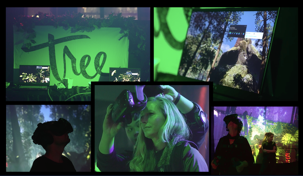 VR Experience'Tree' at Future Art is Vivid [Collage]