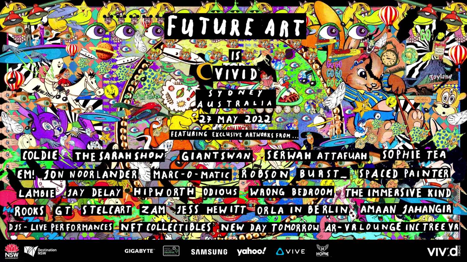 rs Future Art is Vivid 2022 Poster